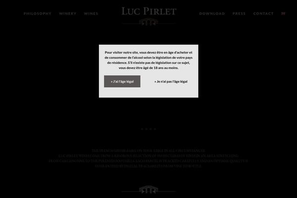 lucpirlet.com site used Wineshop-child