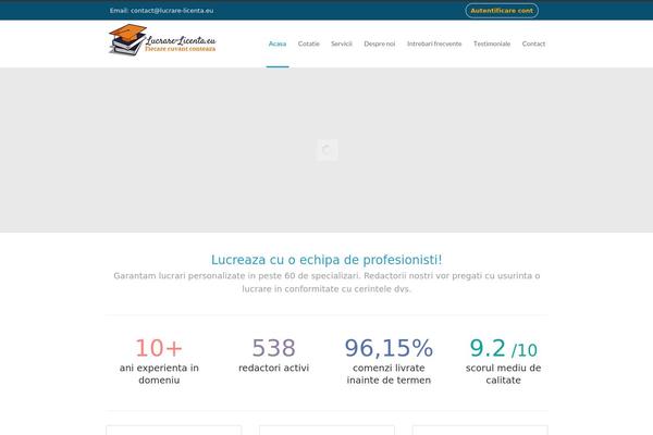 lucrare-licenta.eu site used Inovado