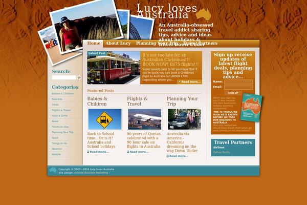 lucylovesaustralia.com site used Lucy-loves-australia