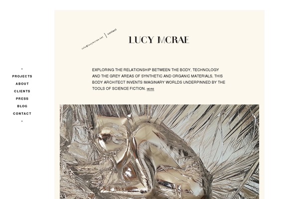 Lucy theme site design template sample