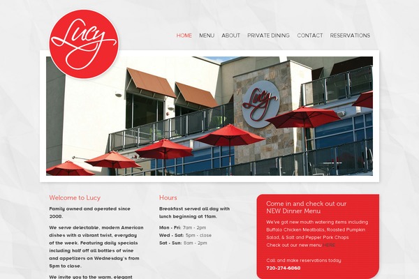 lucyrestaurant.com site used Lucycom