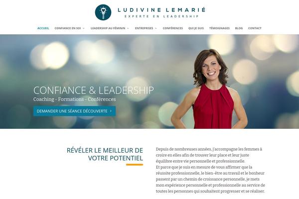 Divi theme site design template sample