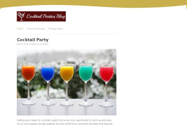 Twenty Sixteen theme site design template sample
