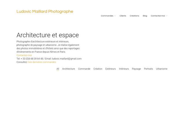 Kalium-child-architecture theme site design template sample