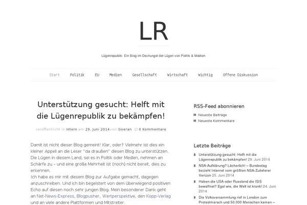 luegenrepublik.eu site used Read-v4-0