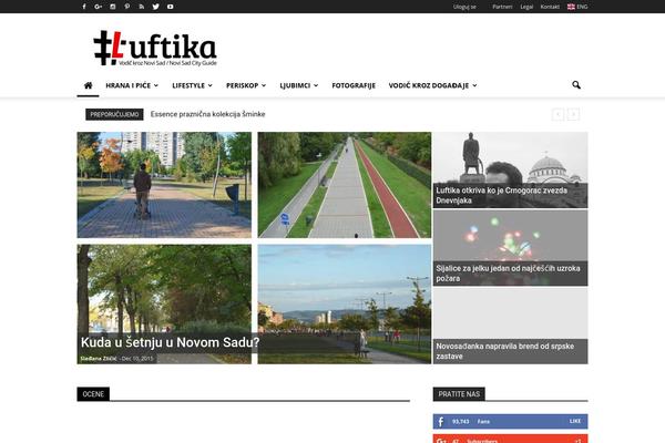 luftika.rs site used Luftika