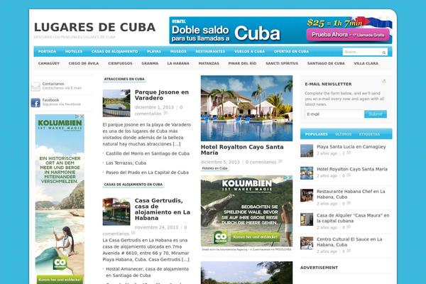 lugaresdecuba.com site used Travelpress