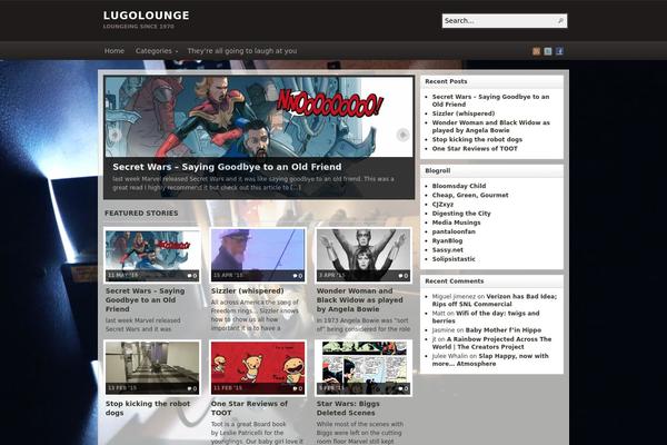 lugolounge.com site used Arras WP theme