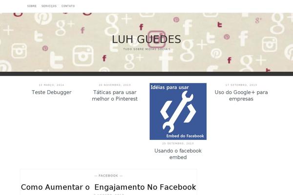 luhguedes.com site used Pinfolio