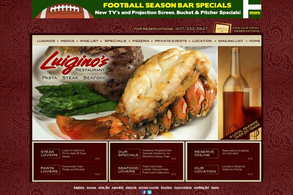 luiginosatheathrow.com site used Luiginos