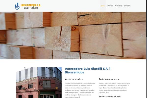 aserraderolg theme websites examples