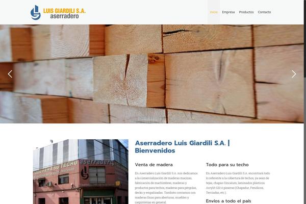 luisgiardili.com.ar site used Aserraderolg-child