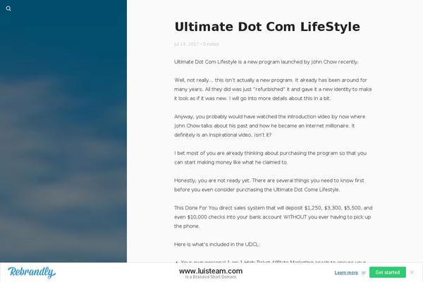 Twenty Sixteen theme site design template sample