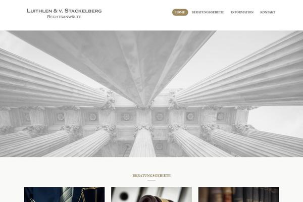 Lawyer theme site design template sample