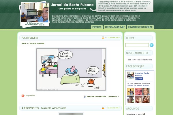 luizberto.com site used Twentyeleven-child