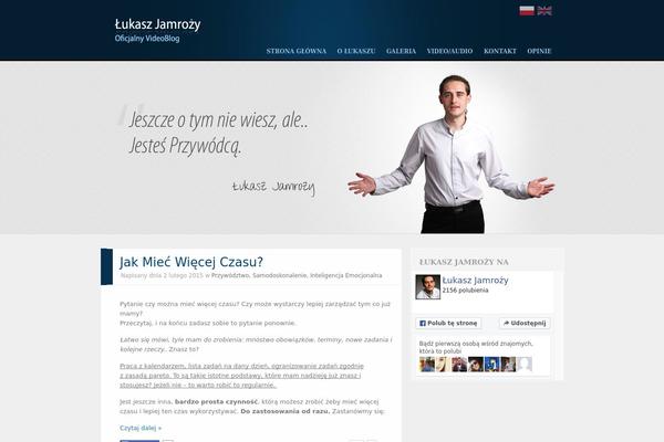 lukaszjamrozy.pl site used Lukaszjamrozy