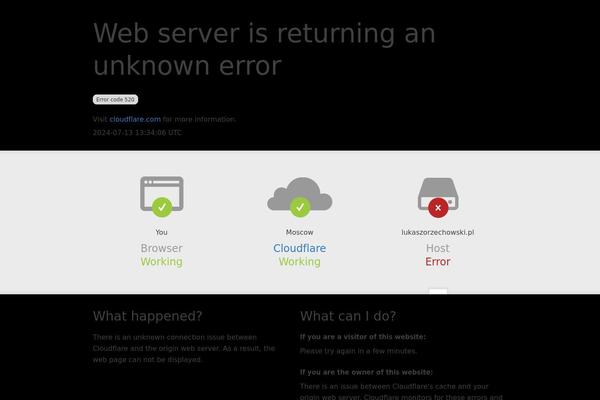lukaszorzechowski.pl site used Lorzechowski