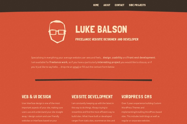 lukebalson.com.au site used Lukebalson