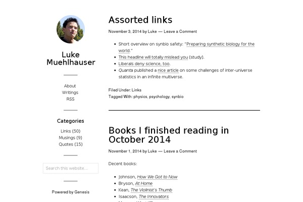 genesis-Lukemod WordPress theme, websites list used genesis-Lukemod theme genesis-Lukemod theme websites examples