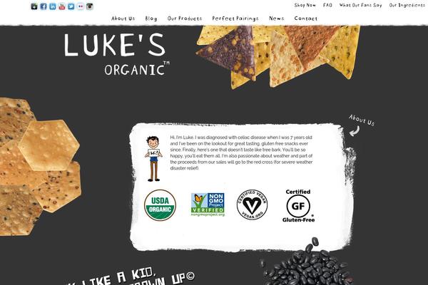 lukesorganic.com site used Unconditional