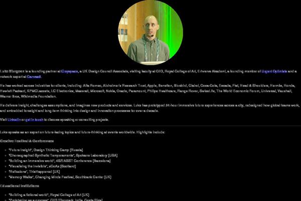 lukesturgeon.co.uk site used Lstwentytwo