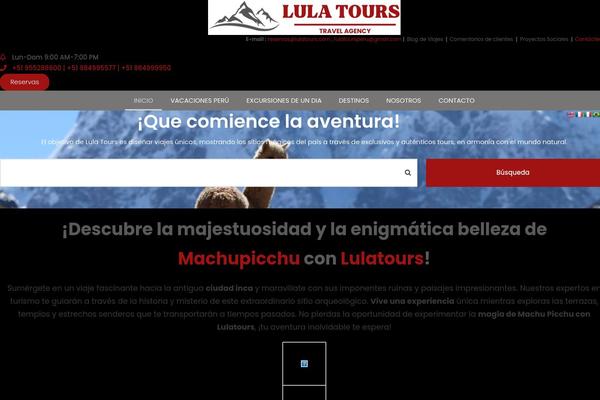 TravelTour theme site design template sample