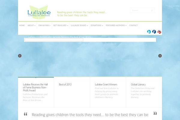 lullalee.org site used Literacy