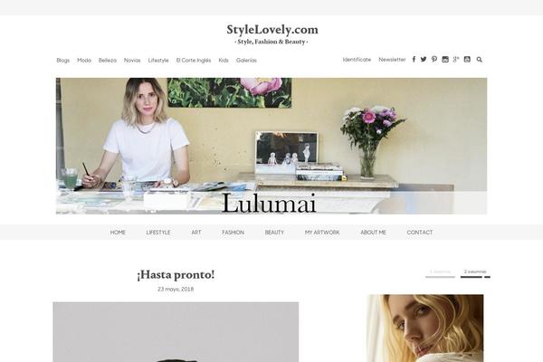 lulumai.com site used Styleblogs