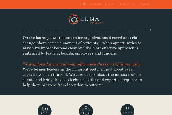 luma-consulting.com site used Luma-consulting