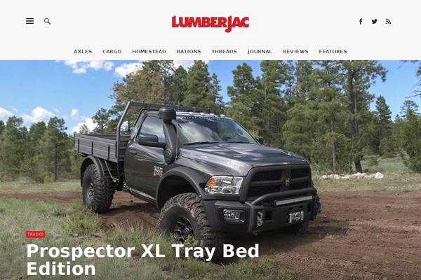 lumberjac.com site used Lumberjac-child