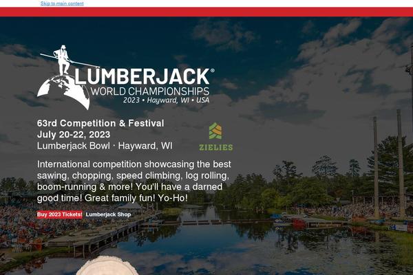 lumberjackworldchampionships.com site used Lwc