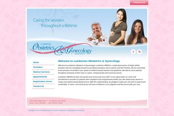 lumbertonobgyn.com site used Lumbertonobgyn