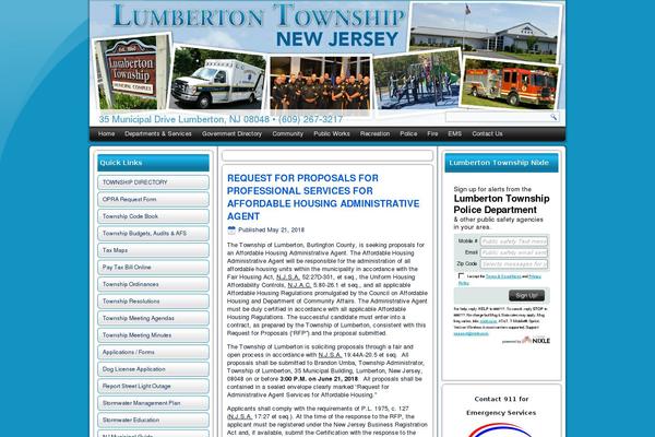 lumbertontwp.com site used Lumbertontwp_v5