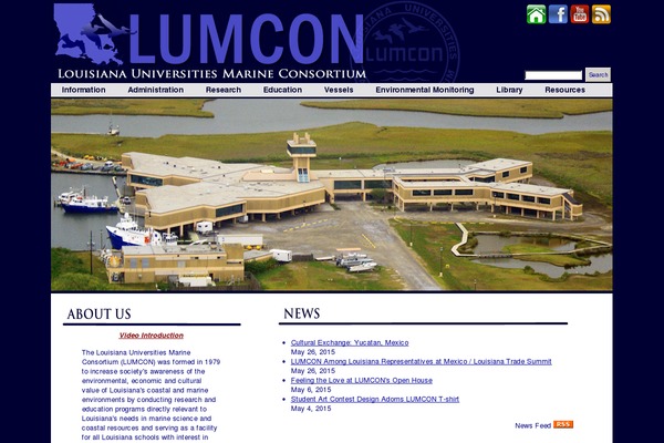 lumcon.edu site used Cwc