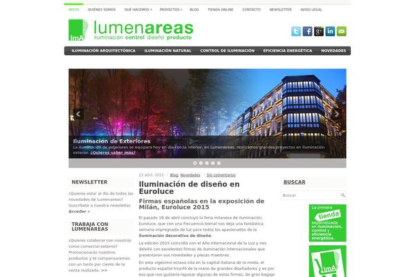 lumenareas.com site used Elementis