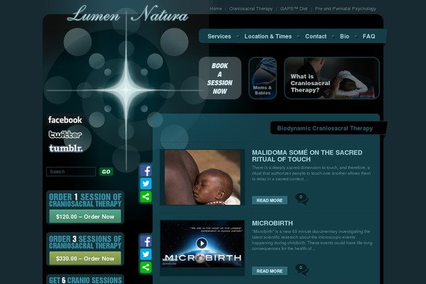 lumennatura.com site used Lumenpress