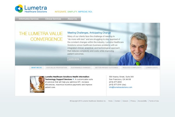 lumetra.com site used Lumetra