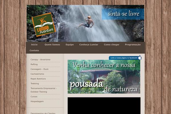 lumiaraventura.com.br site used Organic Web