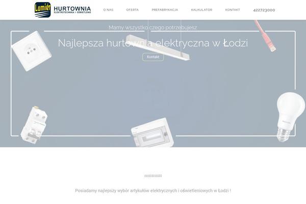 OnePress theme site design template sample