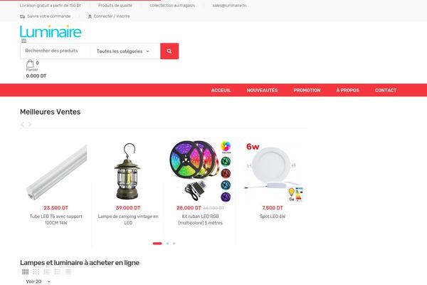 Techmarket-child theme site design template sample
