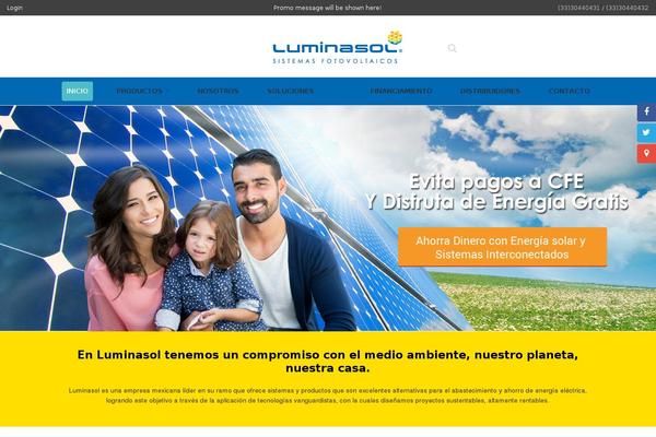 luminasol.mx site used Flatastic