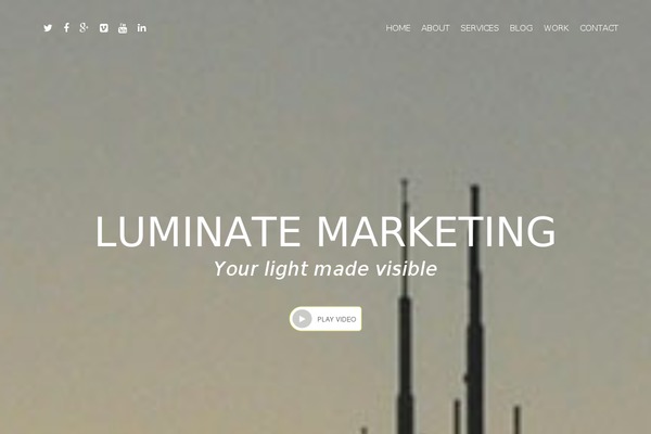 luminatemarketing.com site used Luminate2023