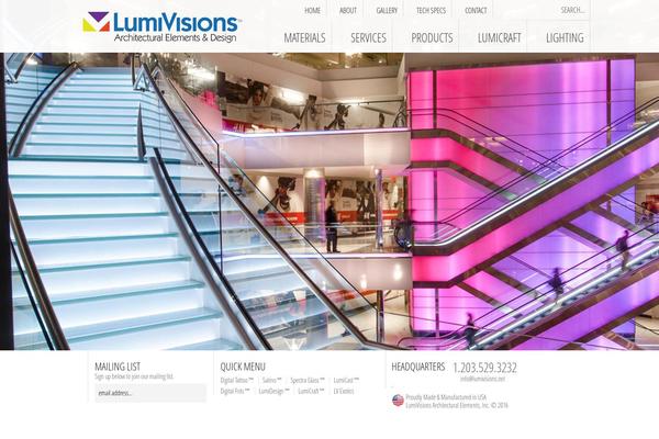 lumivisions.net site used Lumivisions