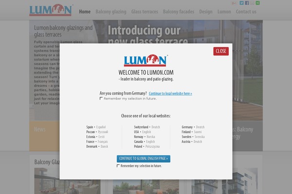 lumon.com site used Lumon