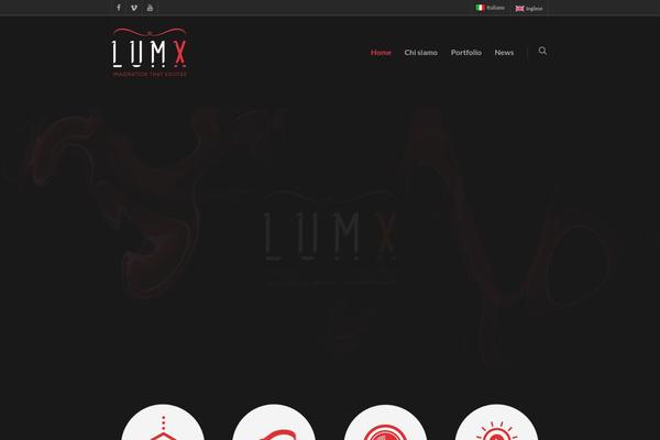 lumx.it site used Lumx