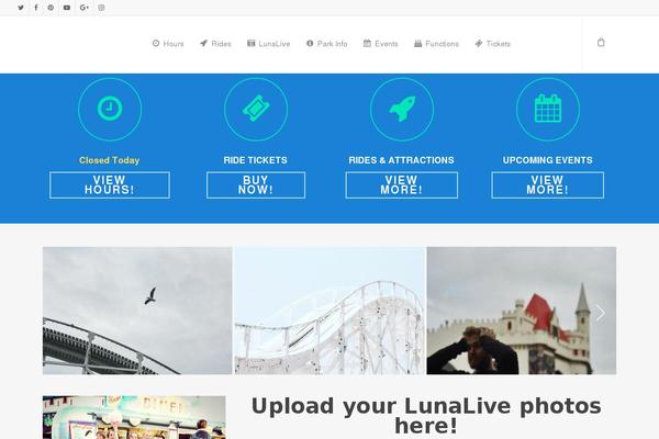 lunapark.com.au site used Luna-park