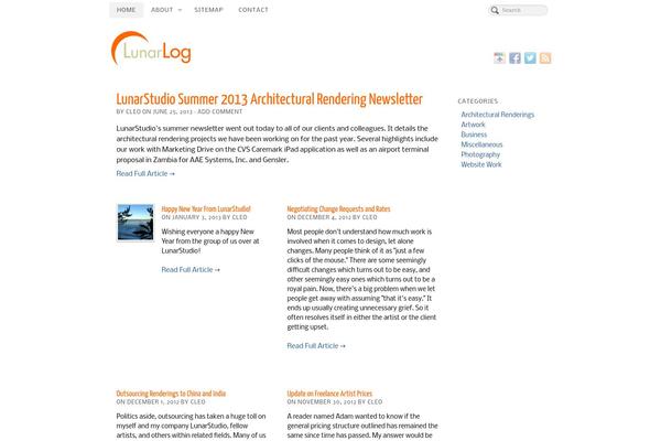 lunarlog.com site used Pagelines-framework-master