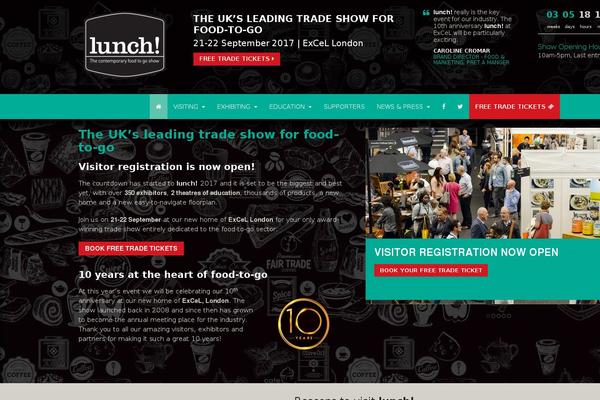 lunchshow.co.uk site used Lunch-2019