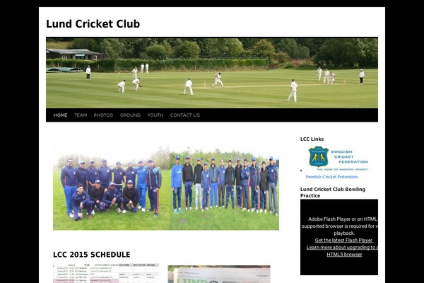 Twenty Ten theme site design template sample