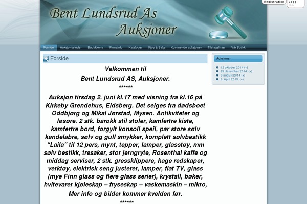 lundsrudauksjon.no site used Lundsrud3